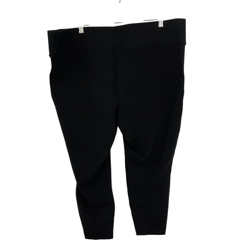 Torrid Black Plus Size Fleece Leggings Pants Cropped Capri Stretch Size 3